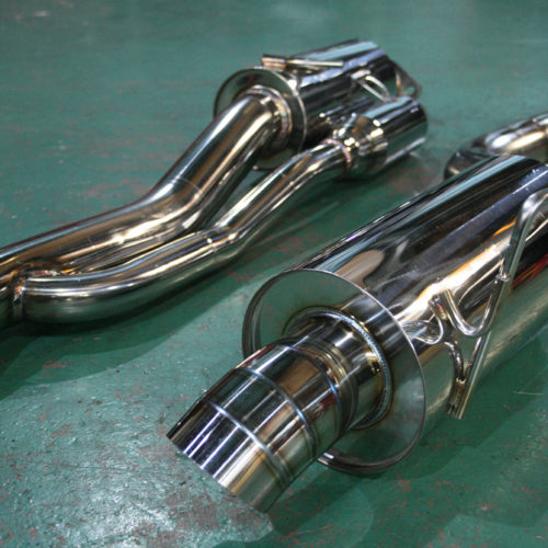 70s ステンレスマフラー ホンダs00のプロショップcar Garage Amis